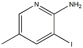 2-氨基-3-碘-5-甲基吡啶结构式
