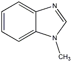 1-甲基苯并咪唑结构式
