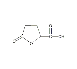 S-(+)-5-氧代四氢呋喃-2-羧酸结构式