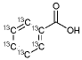 苯甲酸(环13C6)结构式