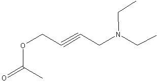 1-Acetoxy-4-diethylamino-2-butyne