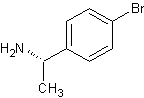 (S)-(-)-1-(4-溴苯基)乙胺结构式