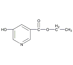 5-羟基烟酸乙酯结构式