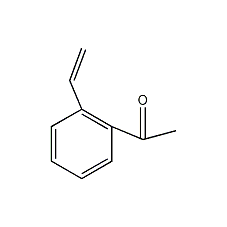 1-(2-乙烯基苯基)乙酮结构式