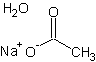 乙酸钠水合物结构式