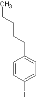 1-碘-4-正戊基苯结构式