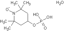 4-膦酰氧基-2,2,6,6-四甲基-1-哌啶酮结构式