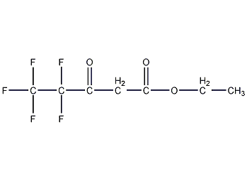 五氟丙酰基乙酸乙酯结构式