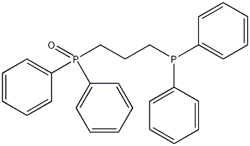 1,3-二(二苯基膦酰)丙烷一氧化物结构式