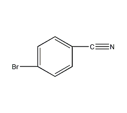 4-溴苯腈结构式