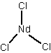 三氯化钕无水结构式