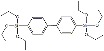 4,4'-二(乙氧基甲硅烷)-1,1'-联苯结构式