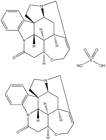 Strychnine hemisulfate salt
