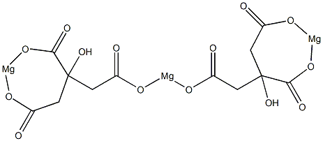 柠檬酸镁结构式