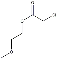 氯乙酸2-甲氧基乙酯结构式