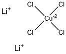 四氯铜酸锂结构式