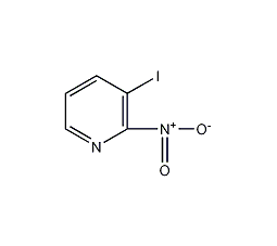 3-碘-2-硝基吡啶结构式