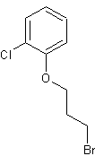 1-(3-溴丙基)-2-氯苯结构式