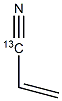 丙烯腈-1-13C结构式