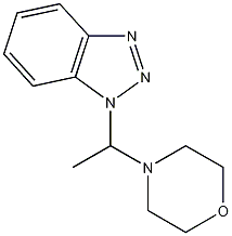 1-(2-吗啉基-4-乙基)-1H-苯并三唑结构式