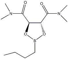 2-丁基-N,N,N',N'-四甲基-二杂戊硼烷-(4R,5R)-二甲酰胺结构式