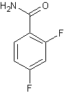 2,5-二氟苯甲酰胺结构式