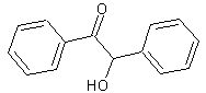 α-羟基-α-甲苄基甲苯酮结构式