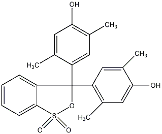 P-xylenol blue structural formula