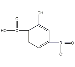 2-羟基-4-硝基苯甲酸结构式