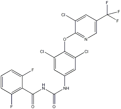 氟啶脲结构式