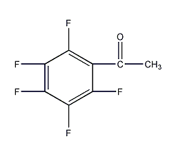 2',3',4',5',6'-五氟苯乙酮结构式