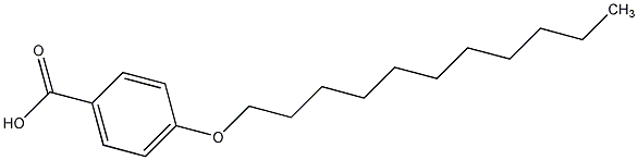 4-正十一烷氧基苯甲酸结构式