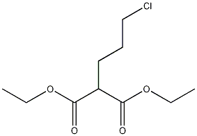 3-氯丙基丙二酸二乙酯结构式
