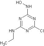 阿特拉嗪去异丙基-2-羟基结构式
