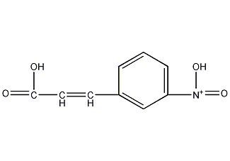 间硝基肉桂酸结构式