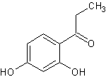2',4'-二羟基苯丙酮结构式