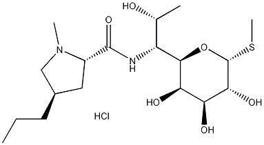 盐酸林肯霉素结构式