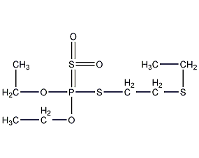 乙拌磷砜结构式