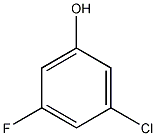 3-氯-5-氟苯酚结构式