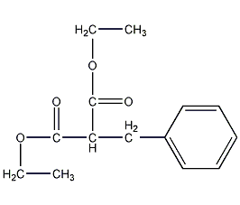苄基丙二酸二乙酯结构式