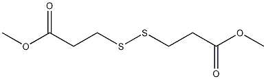 3,3-二硫代二丙酸二甲酯结构式