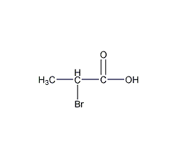 (S)-(-)-2-溴丙酸结构式
