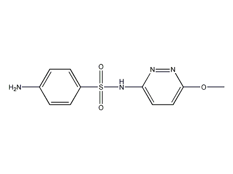 磺胺甲氧基哒嗪结构式