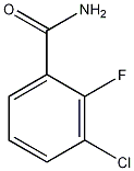 3-氯-2-氟苯甲酰胺结构式