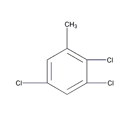 2,3,5-三氯甲苯结构式