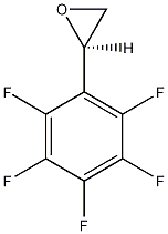 (R)-(+)-2,3,4,5,6-五氟氧化苯乙烯结构式