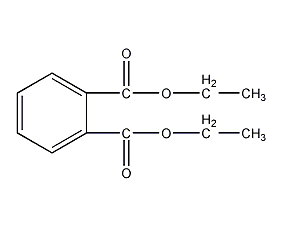 邻苯二甲酸二乙酯结构式
