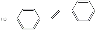 反-4-羟基芪结构式