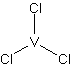 氯化钒结构式