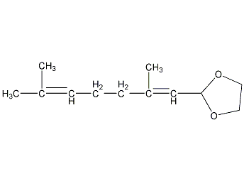 Citral ethylene glycol acetal